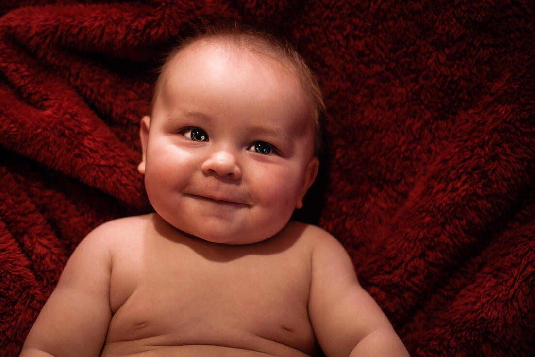 Baby portrait photography